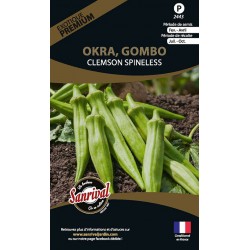 Okra, Gombo Clemson Spineless