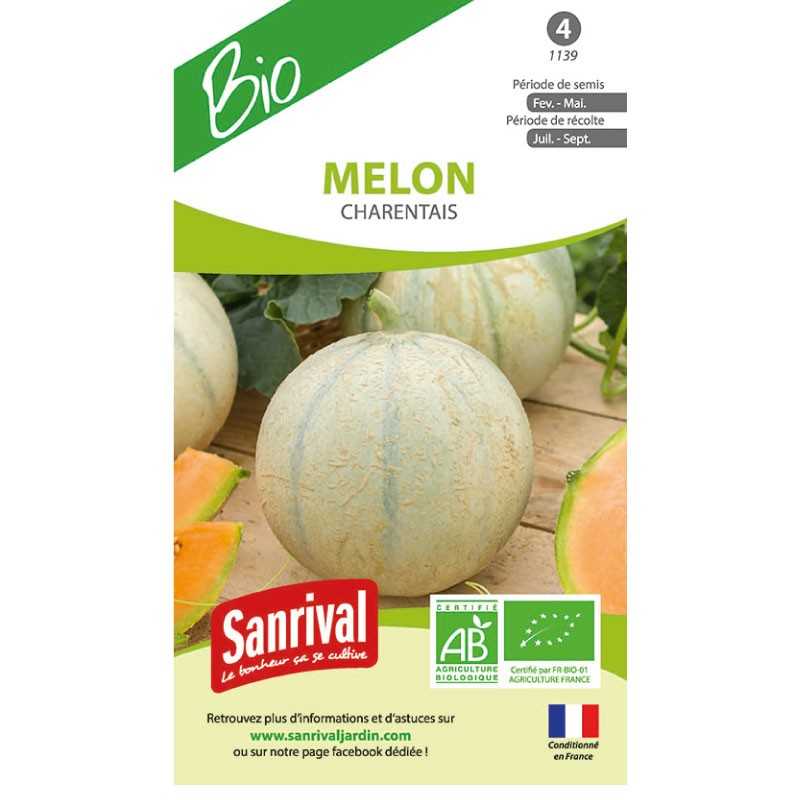 Graines de Melon Charentais BIO Graines de Melon Charentais BIO