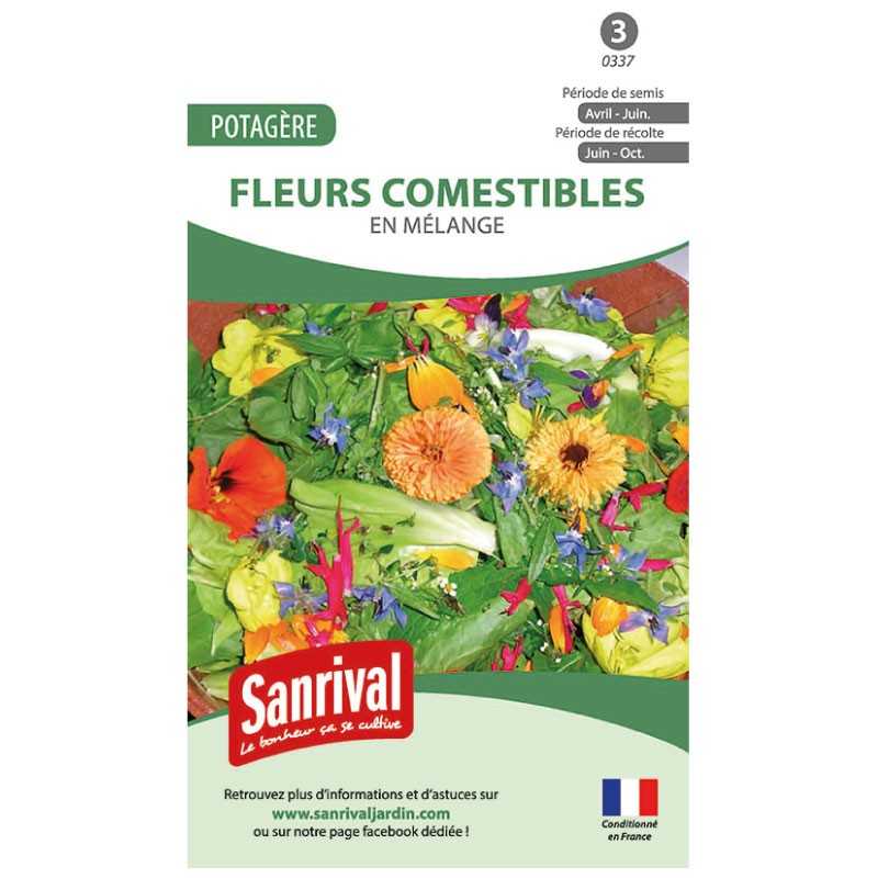 semence de Fleurs comestibles en mélange semence de Fleurs comestibles en mélange