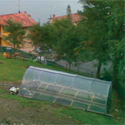 Grande serre de jardin