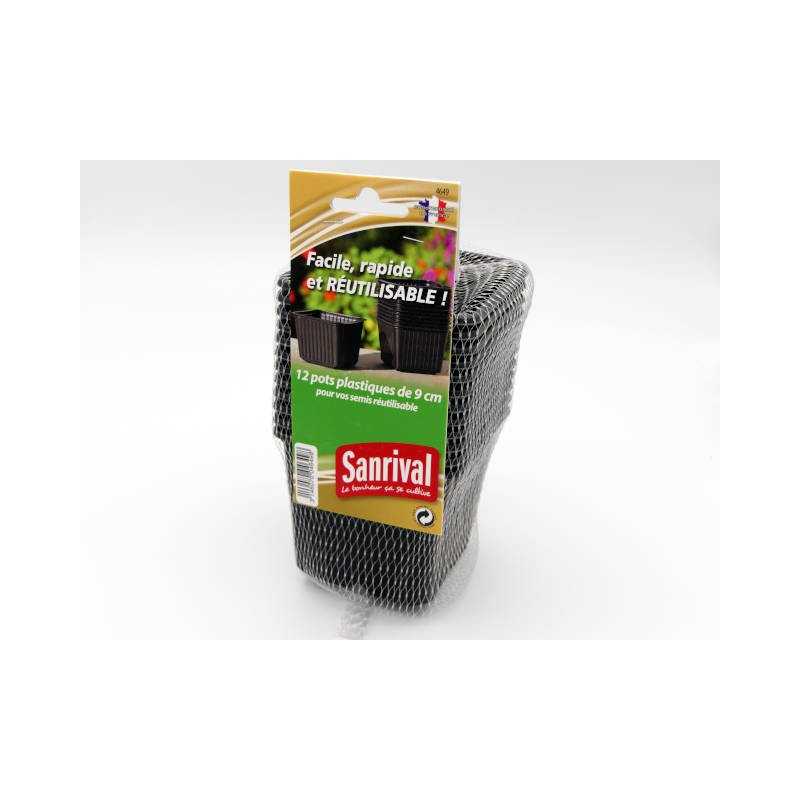 Pots pour repiquer en plastique recyclable Pots pour repiquer en plastique recyclable