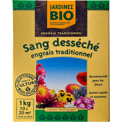Sang dess&eacute;ch&eacute; engrais traditionnel