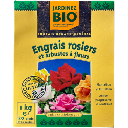 Engrais rosiers et arbustes &agrave; fleurs