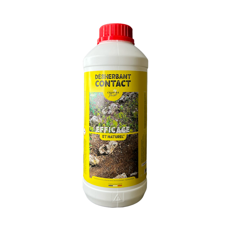 DESHERBANT CONTACT COUP POUSSE bouteille de 1L DESHERBANT CONTACT COUP POUSSE bouteille de 1L