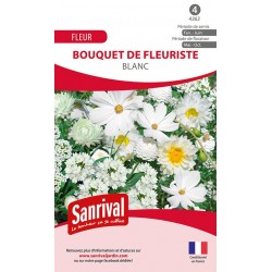Graines de bouquet de fleuriste blanc