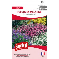 Graines en m&eacute;lange de fleurs de montagne