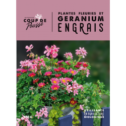 Engrais pour g&eacute;raniums - Coup de Pousse