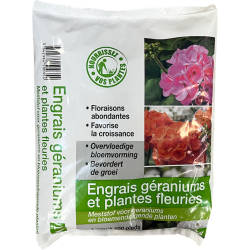 Engrais g&eacute;raniums & plantes fleuries 1 kg