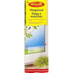 Pi&egrave;ges &agrave; mouches collants x4