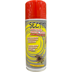 Spray insecticide anti-puces, tiques et poux 400 mL
