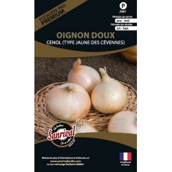 Graines d'Oignon Doux Cenol (type jaune des c&eacute;vennes)
