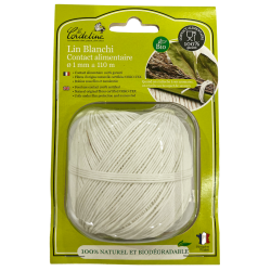 Ficelle lin contact alimentaire