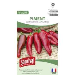 Piment Gorria type Espelette