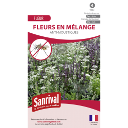 Fleurs en m&eacute;lange anti-moustiques XXL