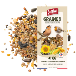 M&eacute;lange graines pour oiseaux du ciel 4 kg