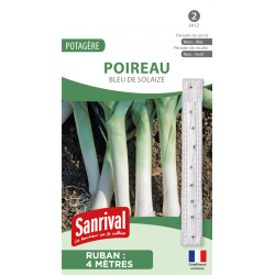 Poireau Bleu de Solaize &ndash; ruban de graines 4 m