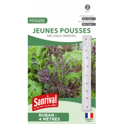 Jeunes pousses m&eacute;lange oriental &ndash; ruban de graines 4 m