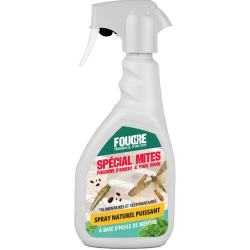 Spray Insecticide Sp&eacute;cial Mites FOUDRE &ndash; &Agrave; base d&rsquo;huile de menthe &ndash; Mites alimentaires et vestimentaires
