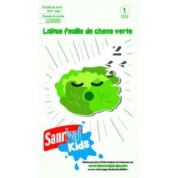 Laitue à couper Feuille de...